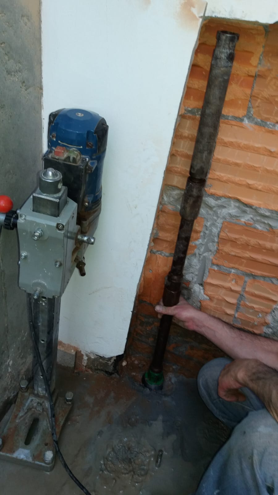 furo profundo com prolongador